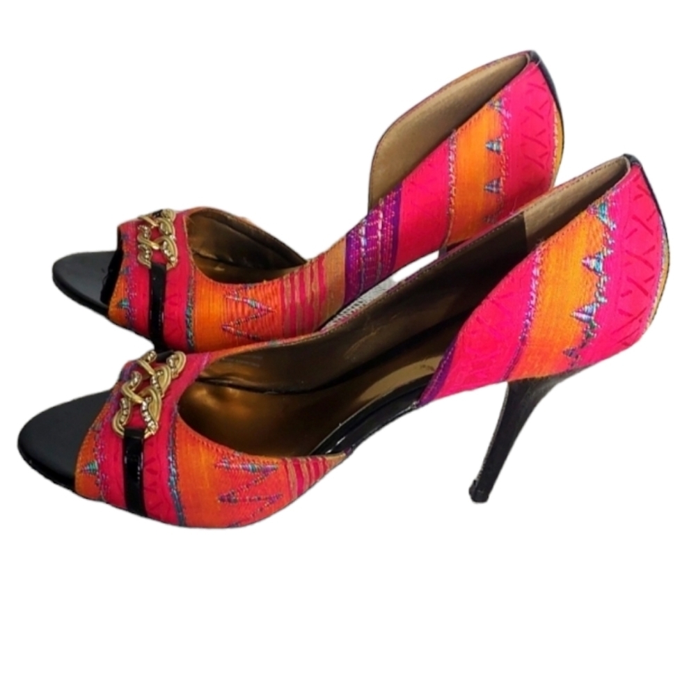 CARLOS HEELS SIZE 7 1/2 - Picture 5 of 8